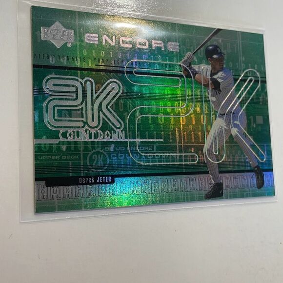 1999 upperdeck encore Derek Jeter #2k2 mint - Picture 2 of 3